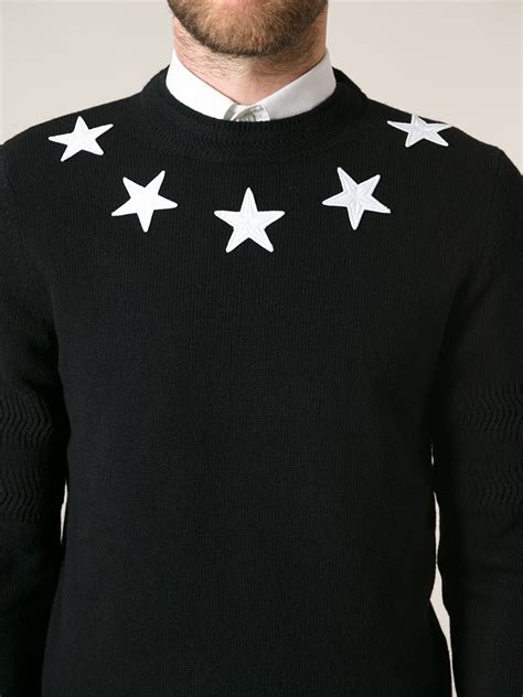 givenchy star sweater